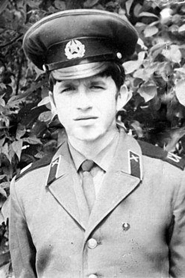 Александр Барыкин в армии