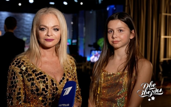 Пара на телешоу «Две звезды. Отцы и дети»