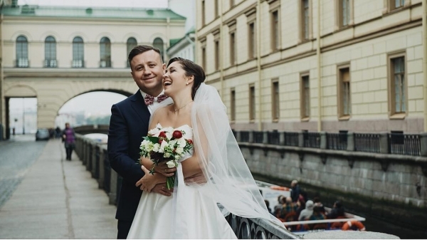Свадебное фото Алены Петровской