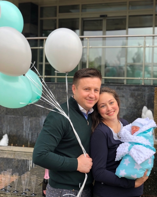 На выписке из роддома
