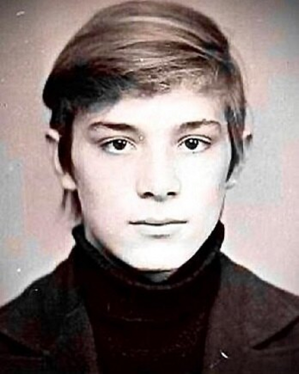 Андрей Разин в юности