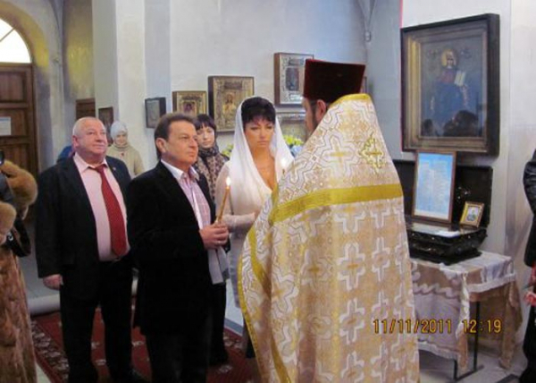 Венчание Аркадия Хоралова и его жены