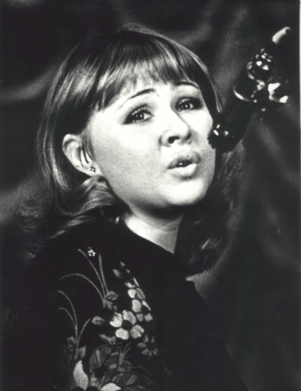 Ирина Грибулина в молодости