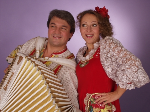 Лена Василек и Валерий Семин