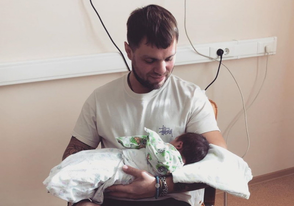 Роман Пашков с младшим сыночком