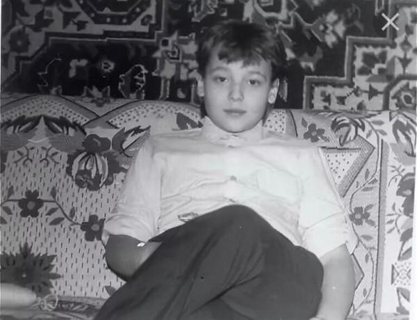 Сергей Жуков в детстве