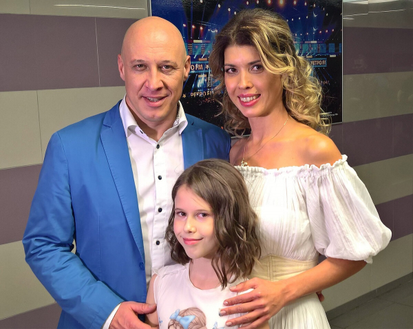 Жена и дочь Дениса Майданова