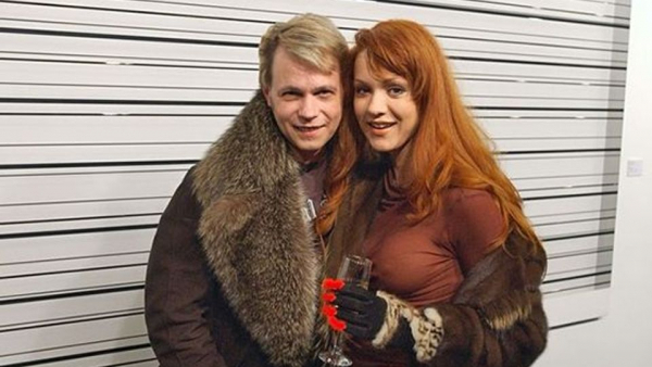 Владимир Левкин с гражданской женой