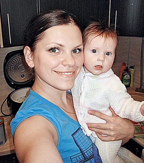 Бывшая жена Марина с дочкой Варварой